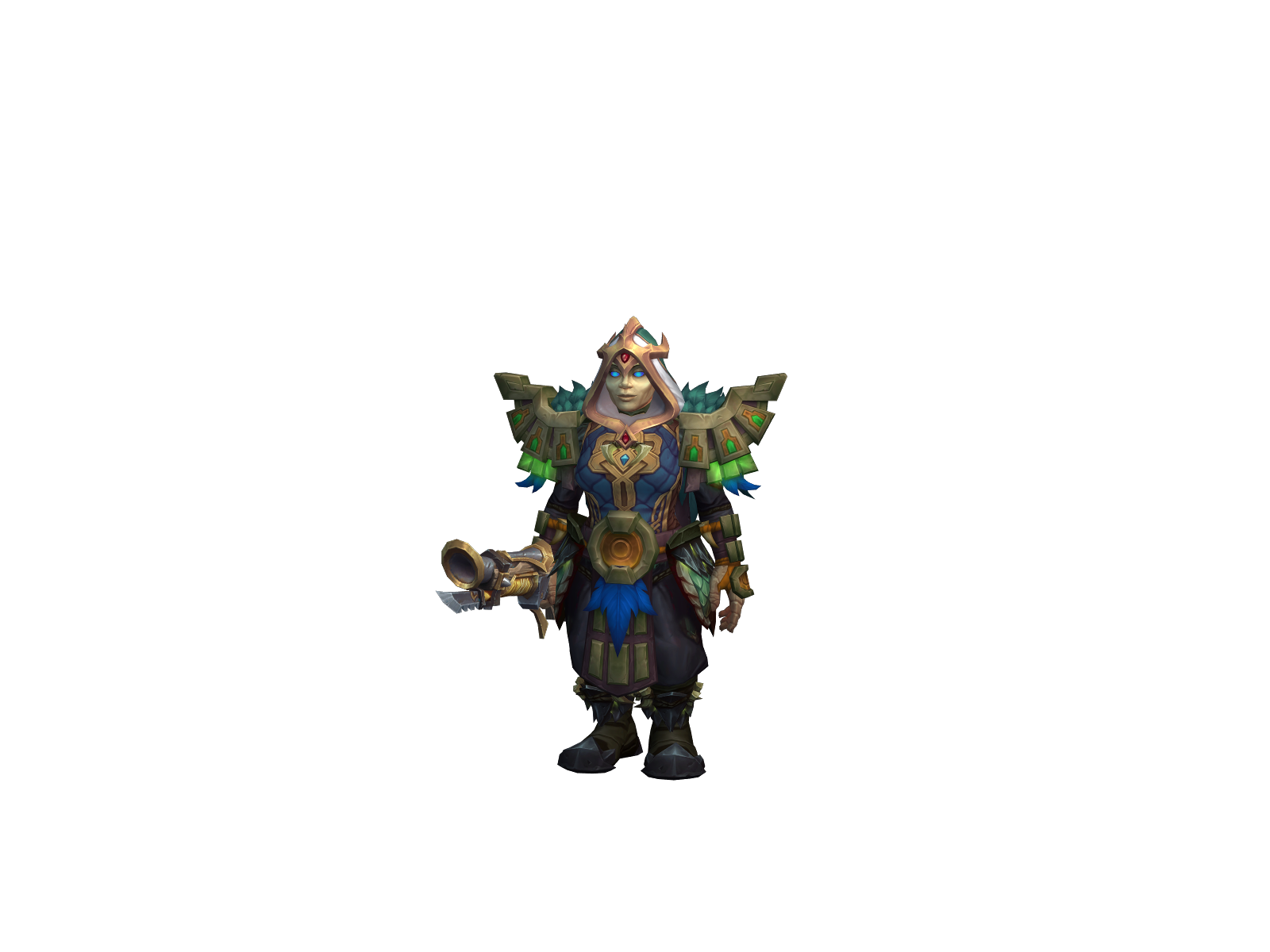 Perlita 3D character render