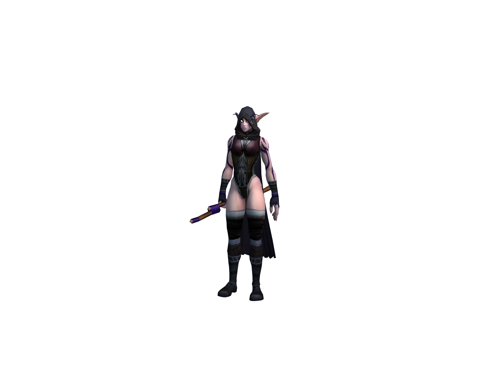 Mysthra 3D character render