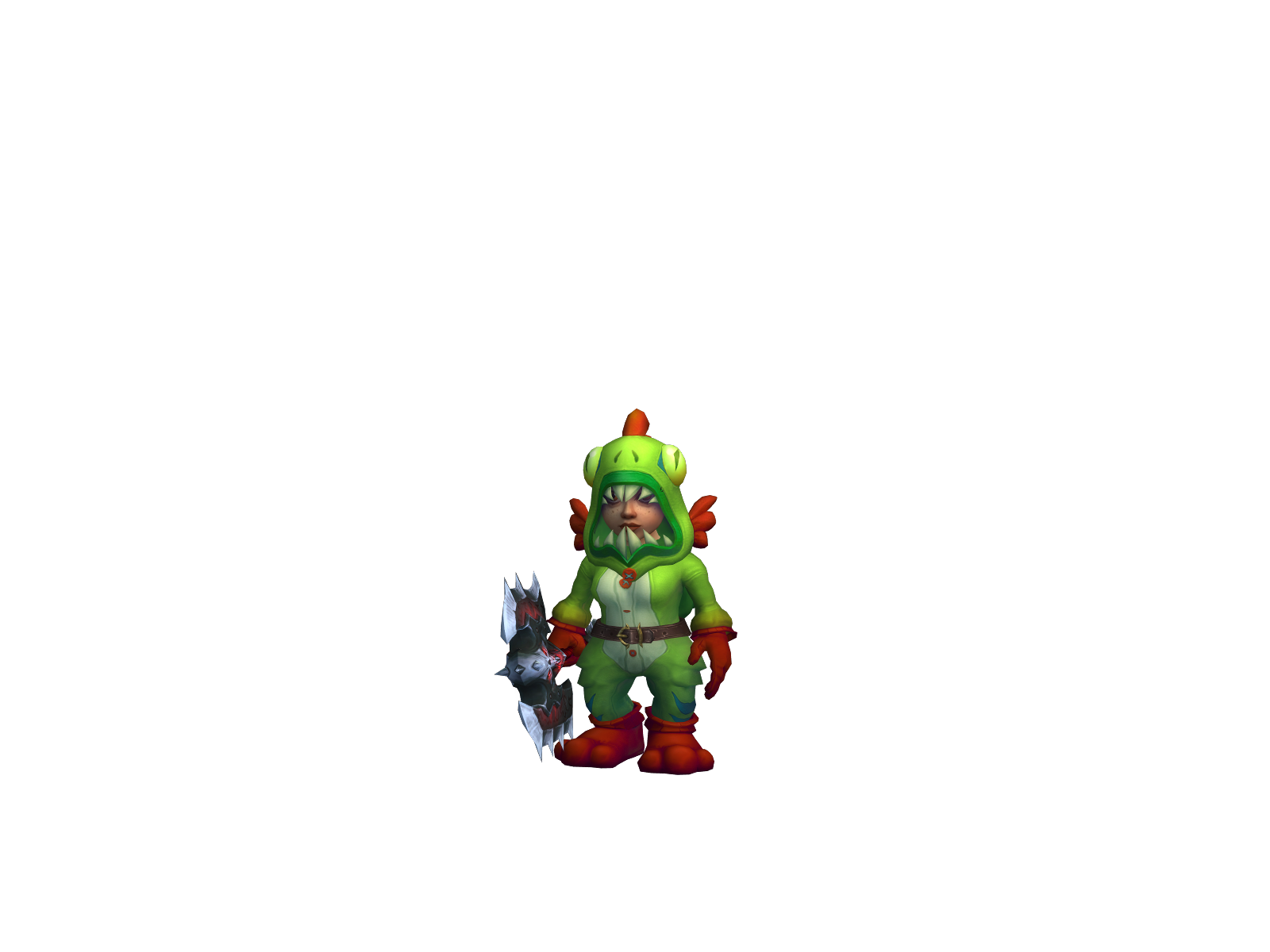 Yisko 3D character render