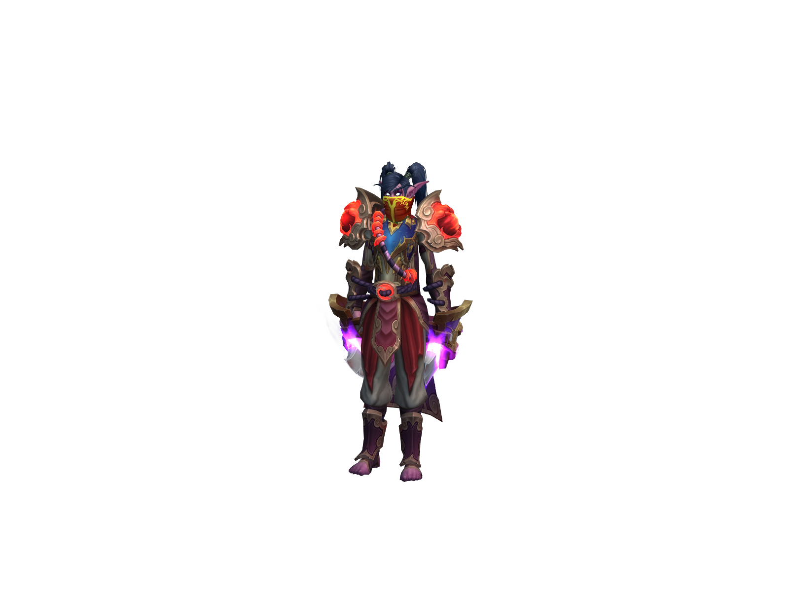 Jahär 3D character render