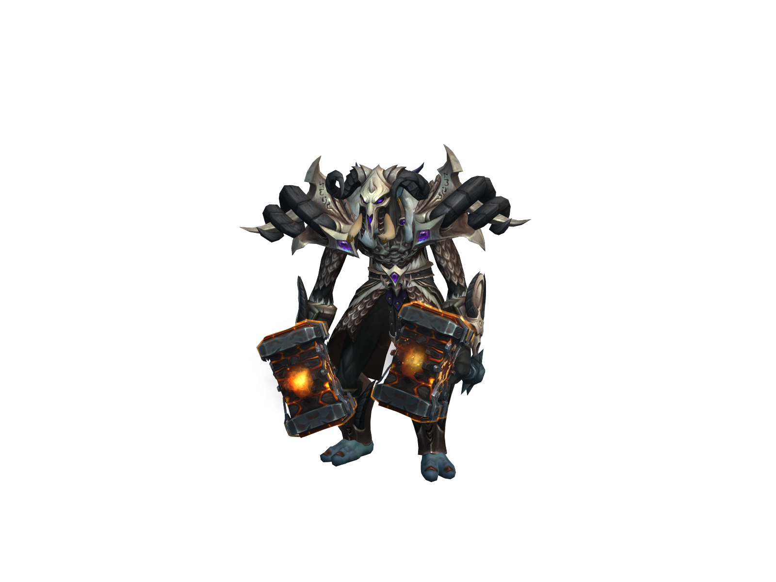 Reyelemental 3D character render