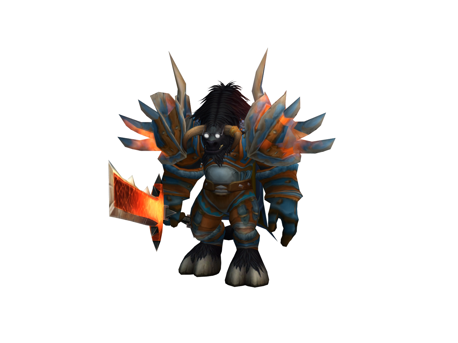 Elmariwano 3D character render