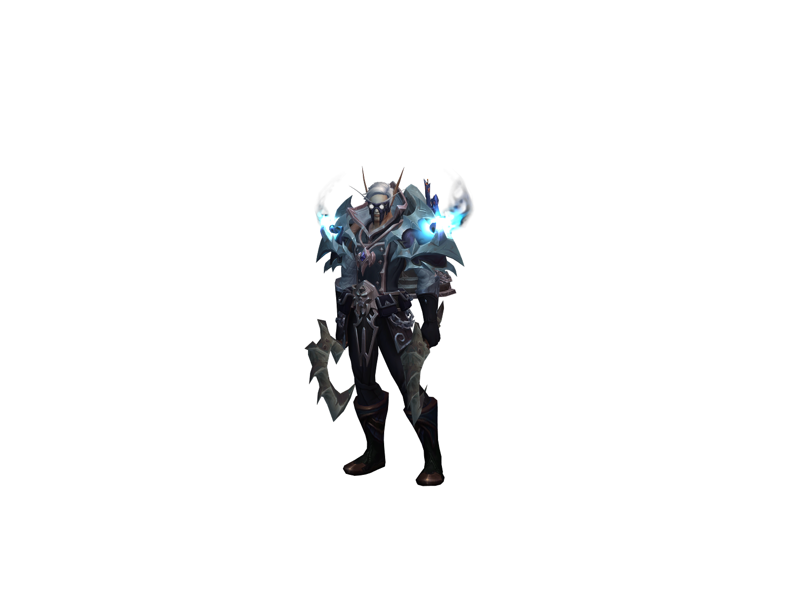 Ulquiorrak 3D character render