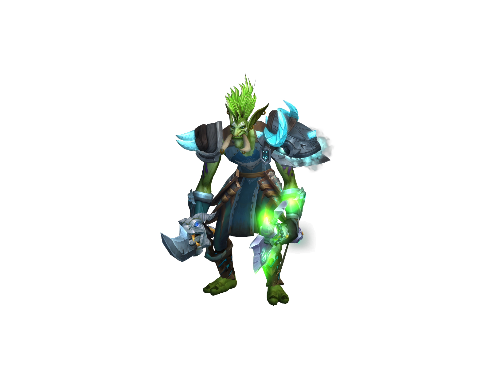 Loasenjin 3D character render