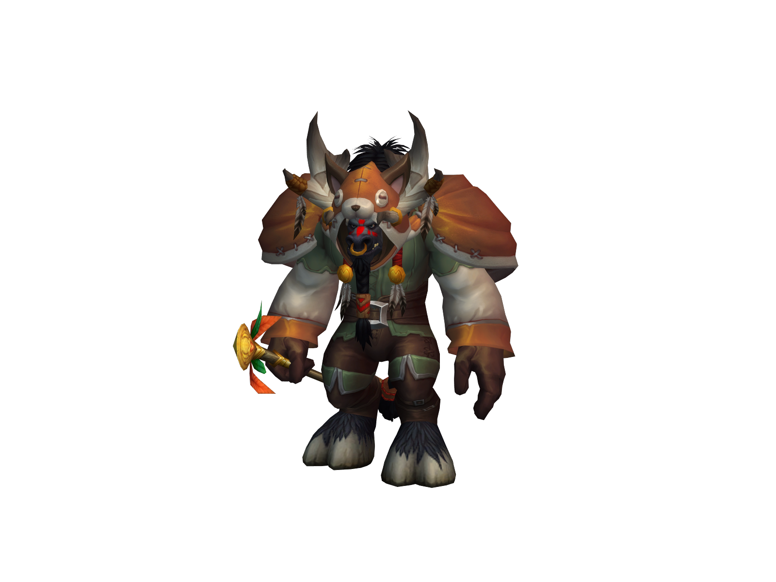 Farucito 3D character render
