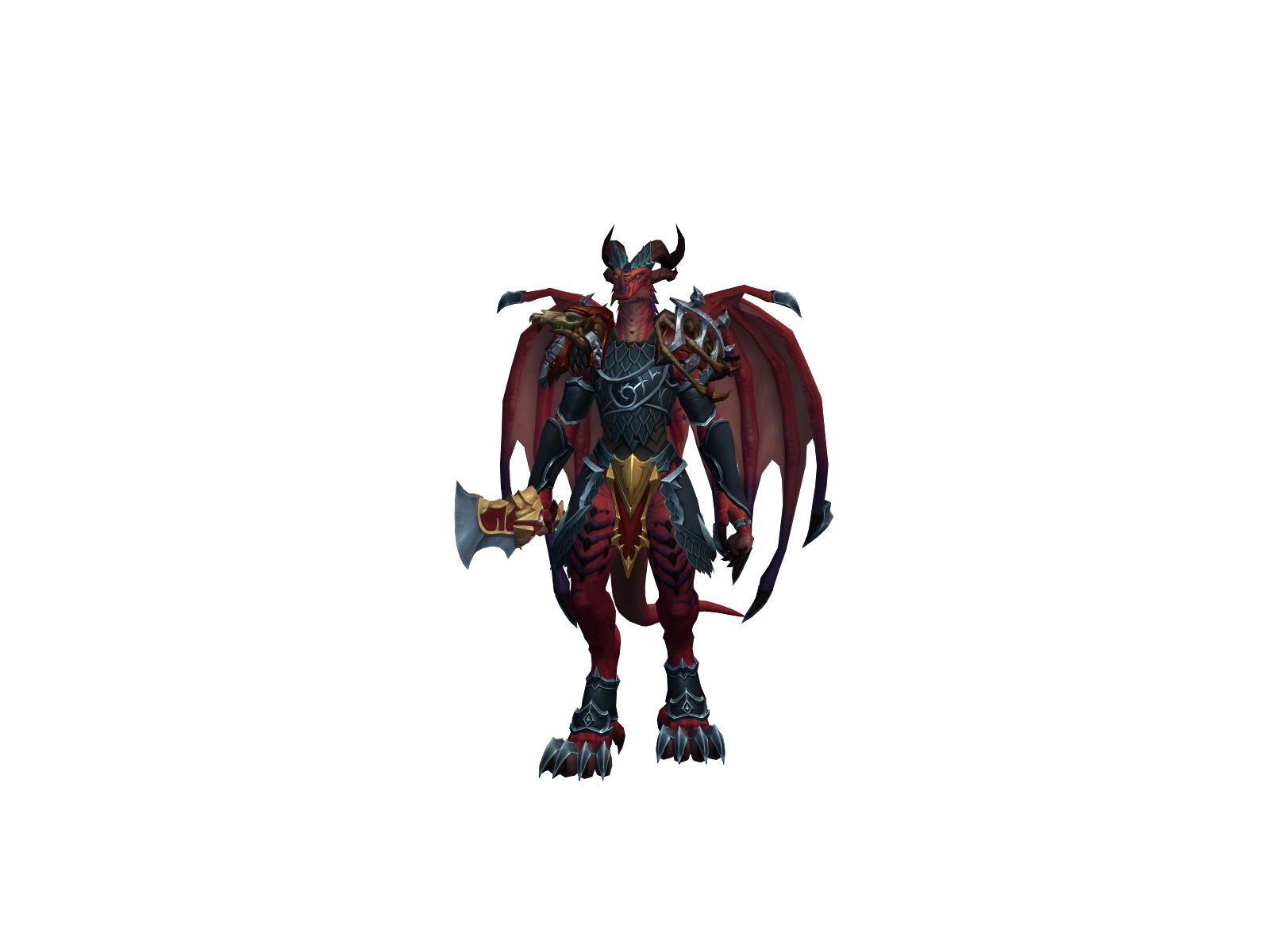 Rafmovoker 3D character render