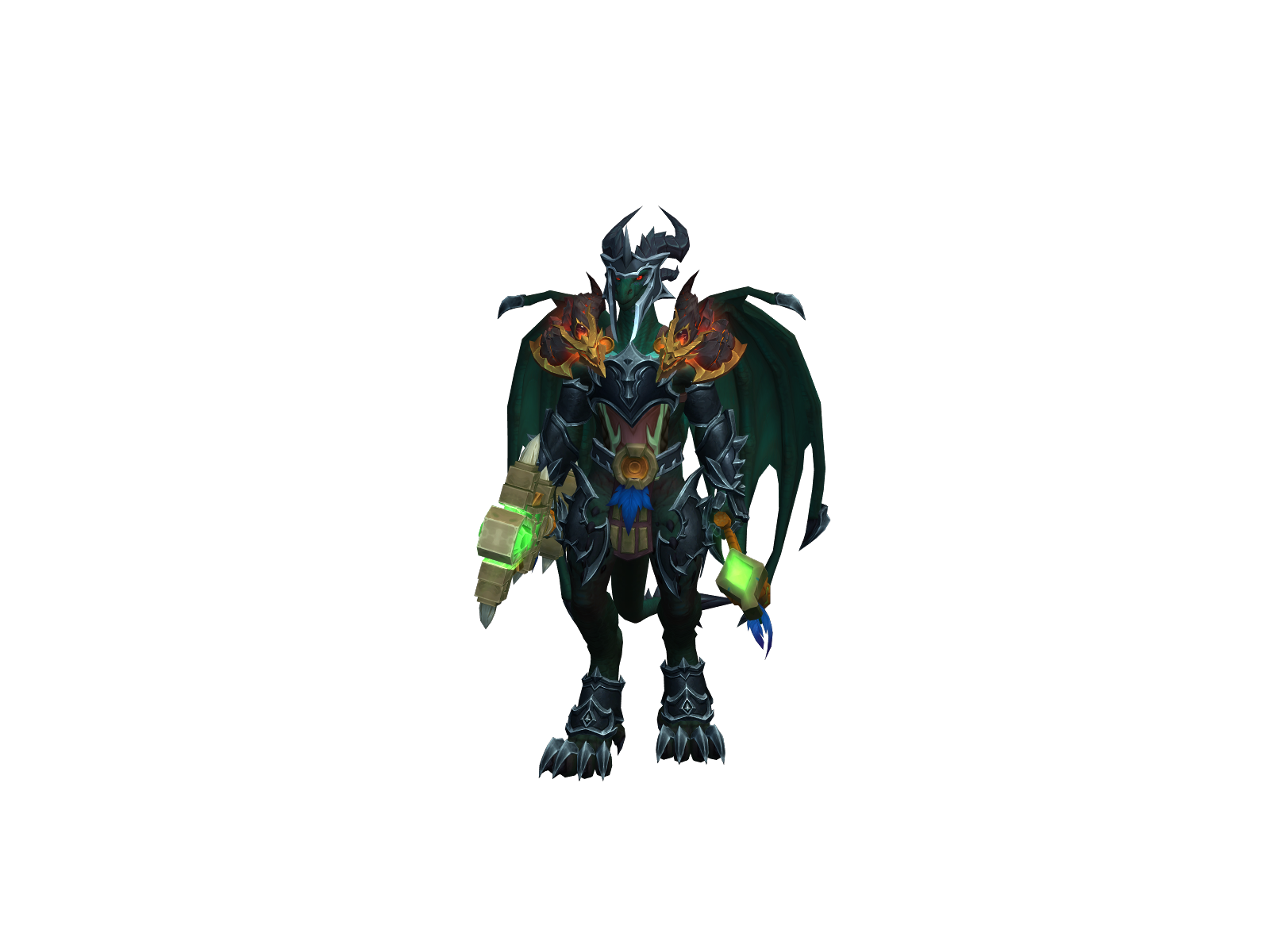 Stróker 3D character render