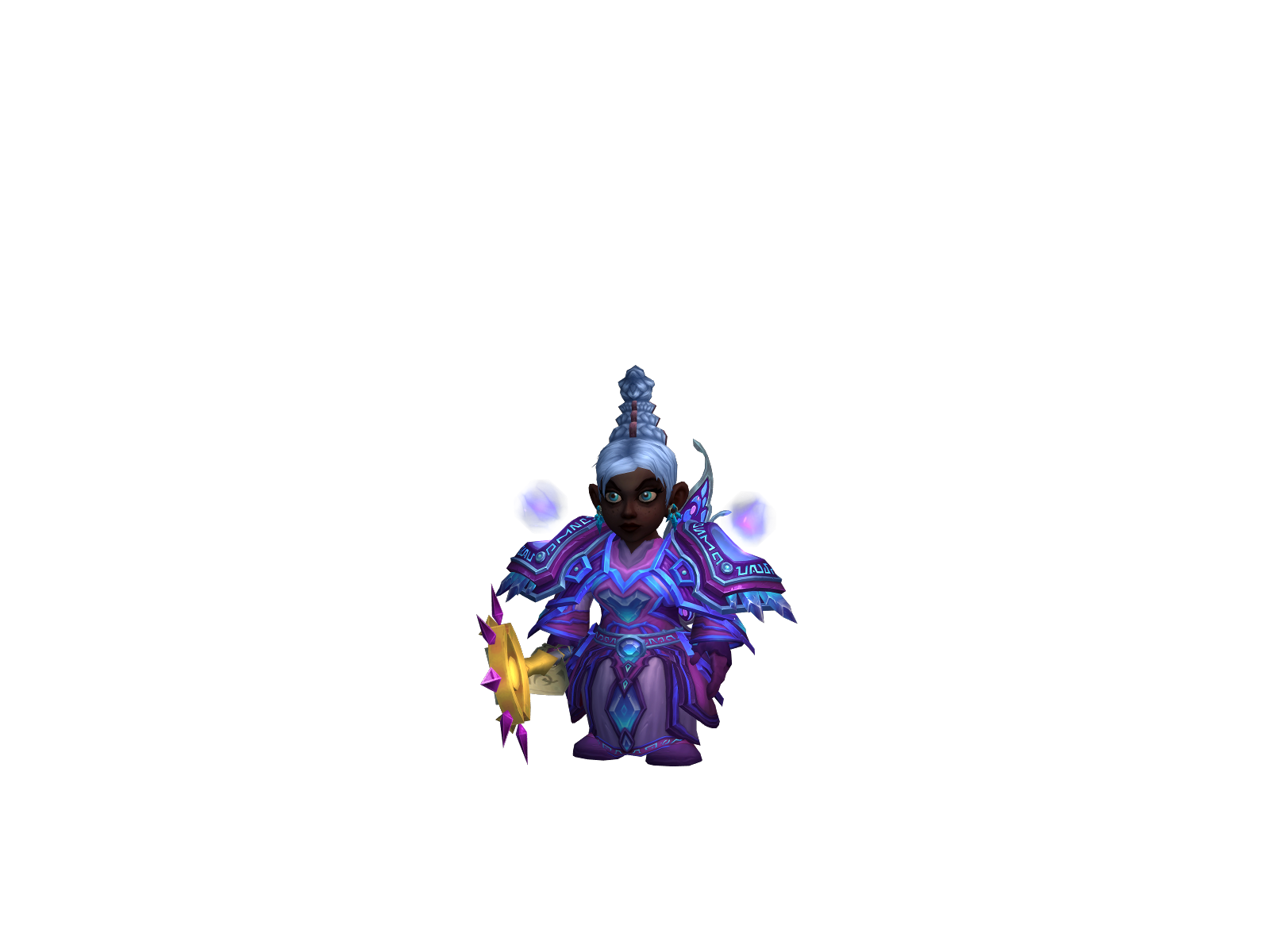 Pirulón 3D character render