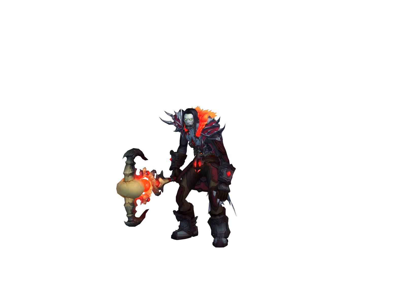 Agramøn 3D character render