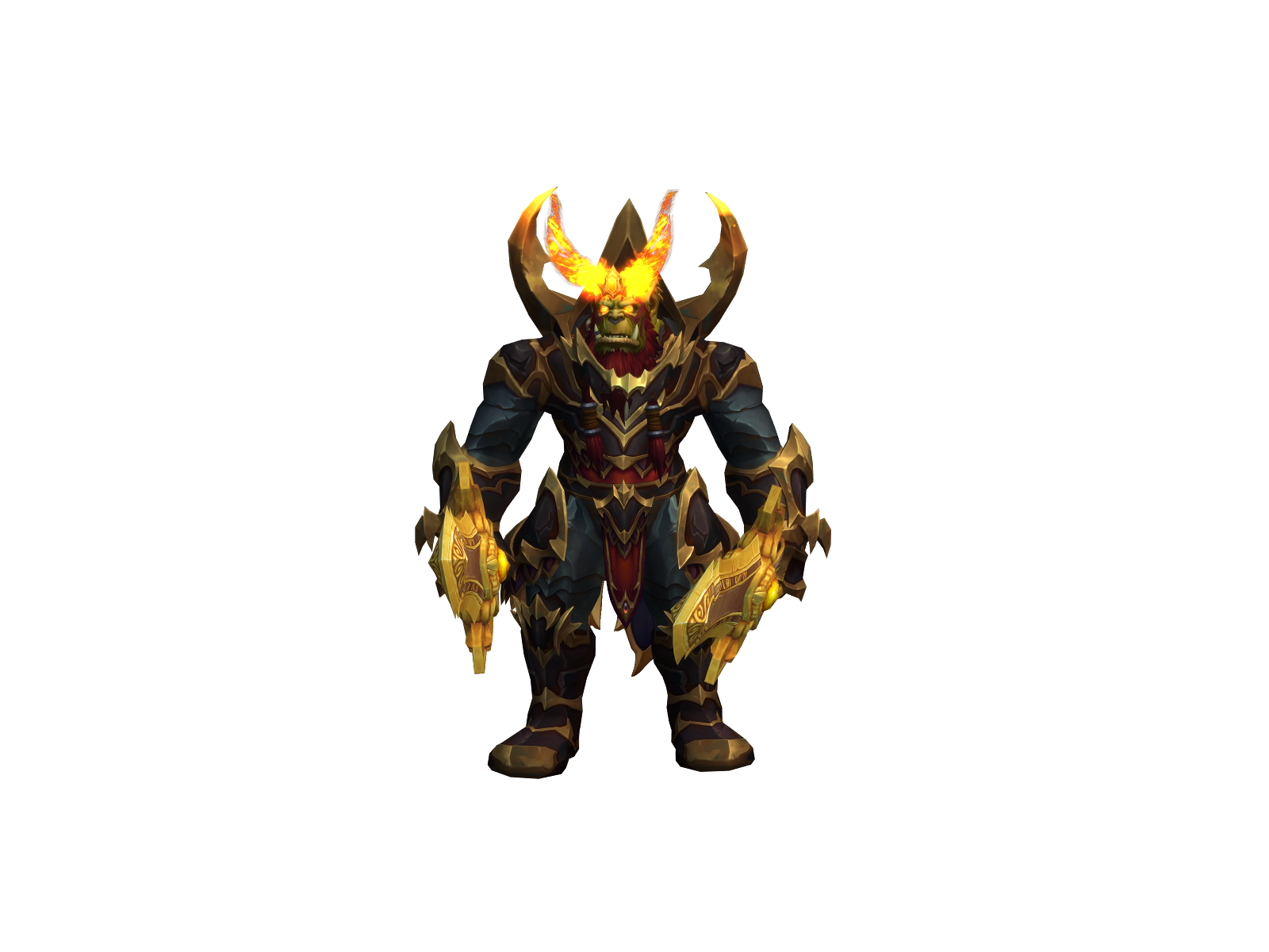 Tyrares 3D character render