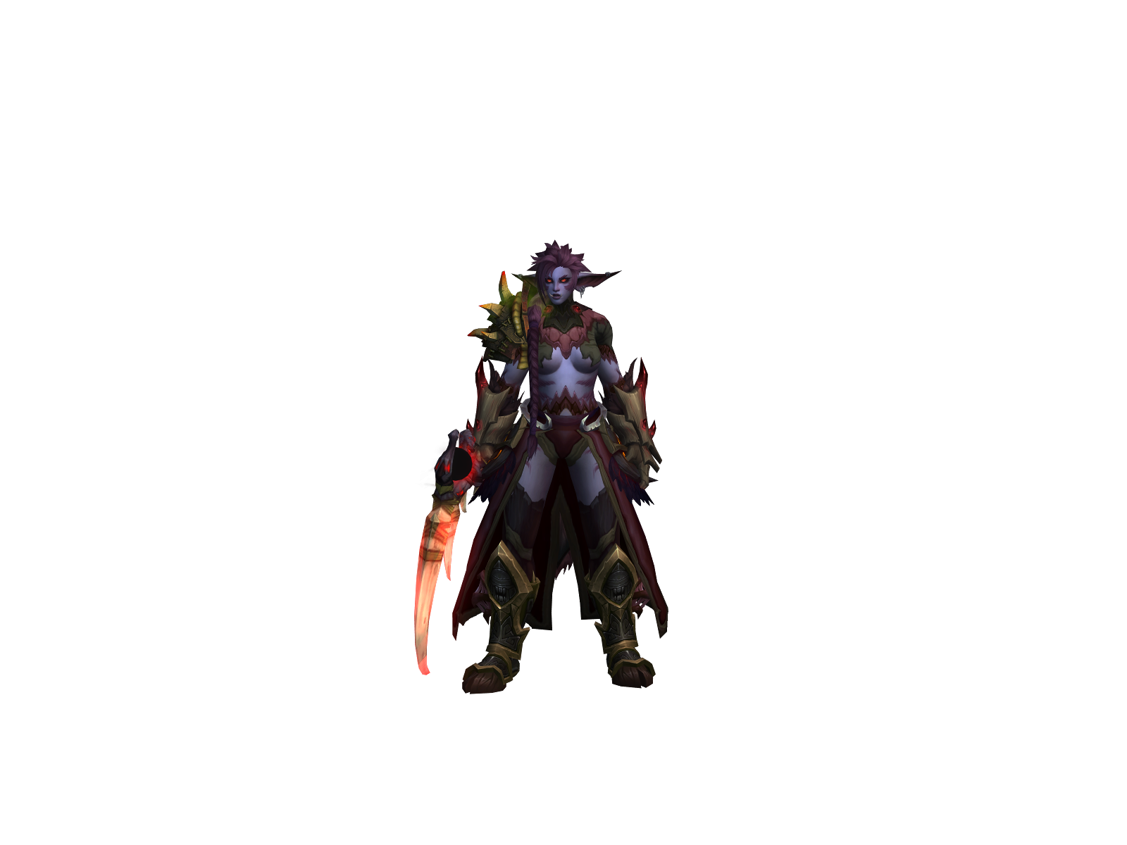 Agonymustdie 3D character render
