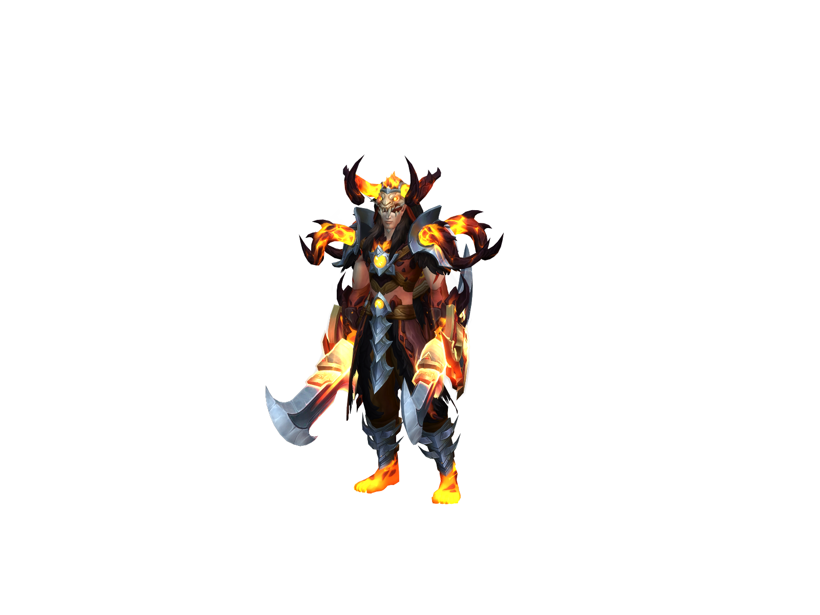 Girei 3D character render
