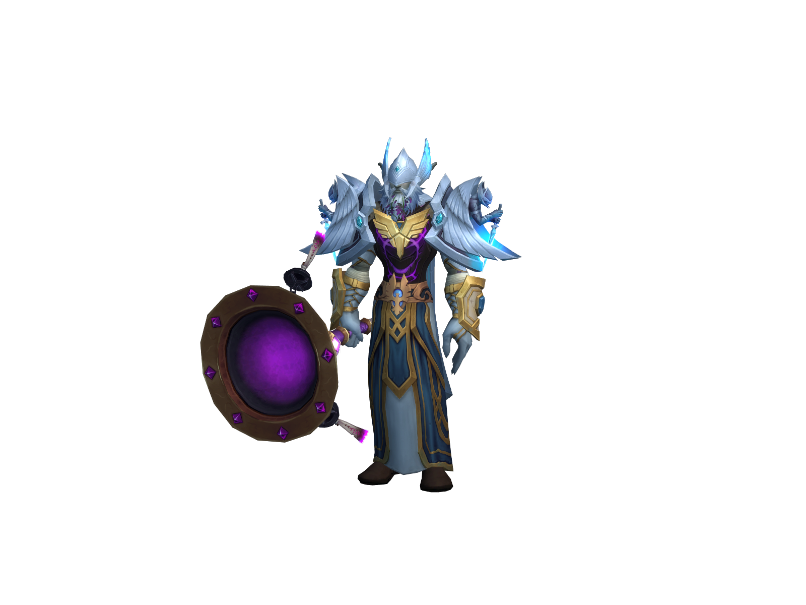 Walthus 3D character render