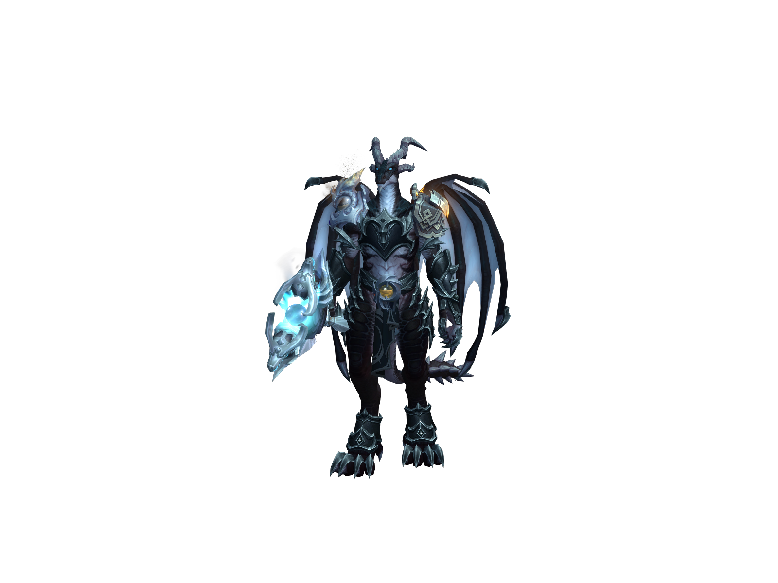 Bronzus 3D character render