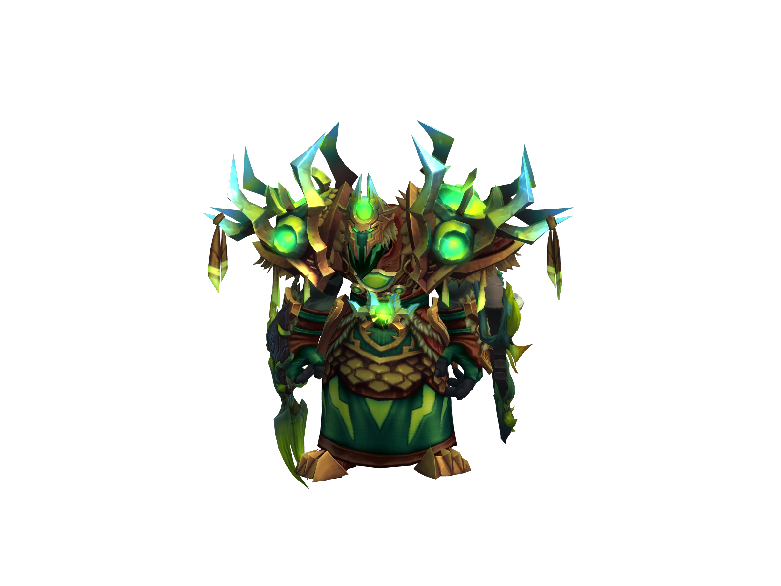 Basselth 3D character render
