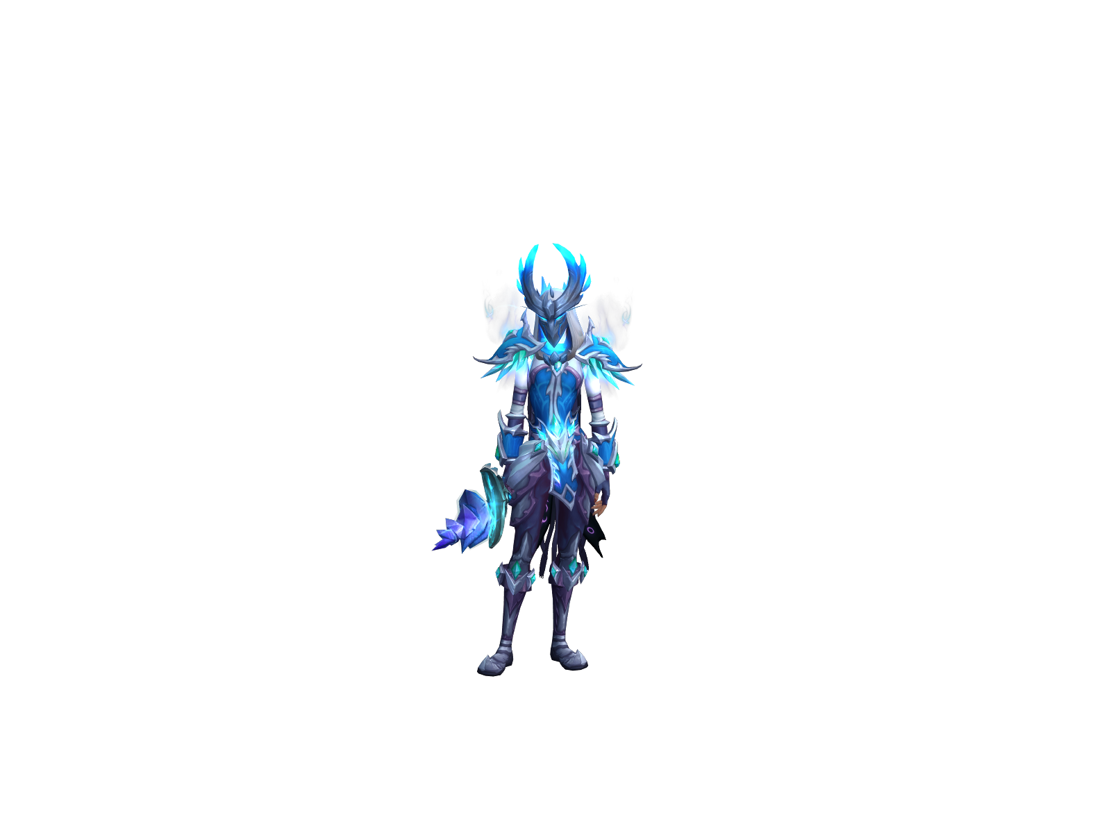 Bebuszky 3D character render