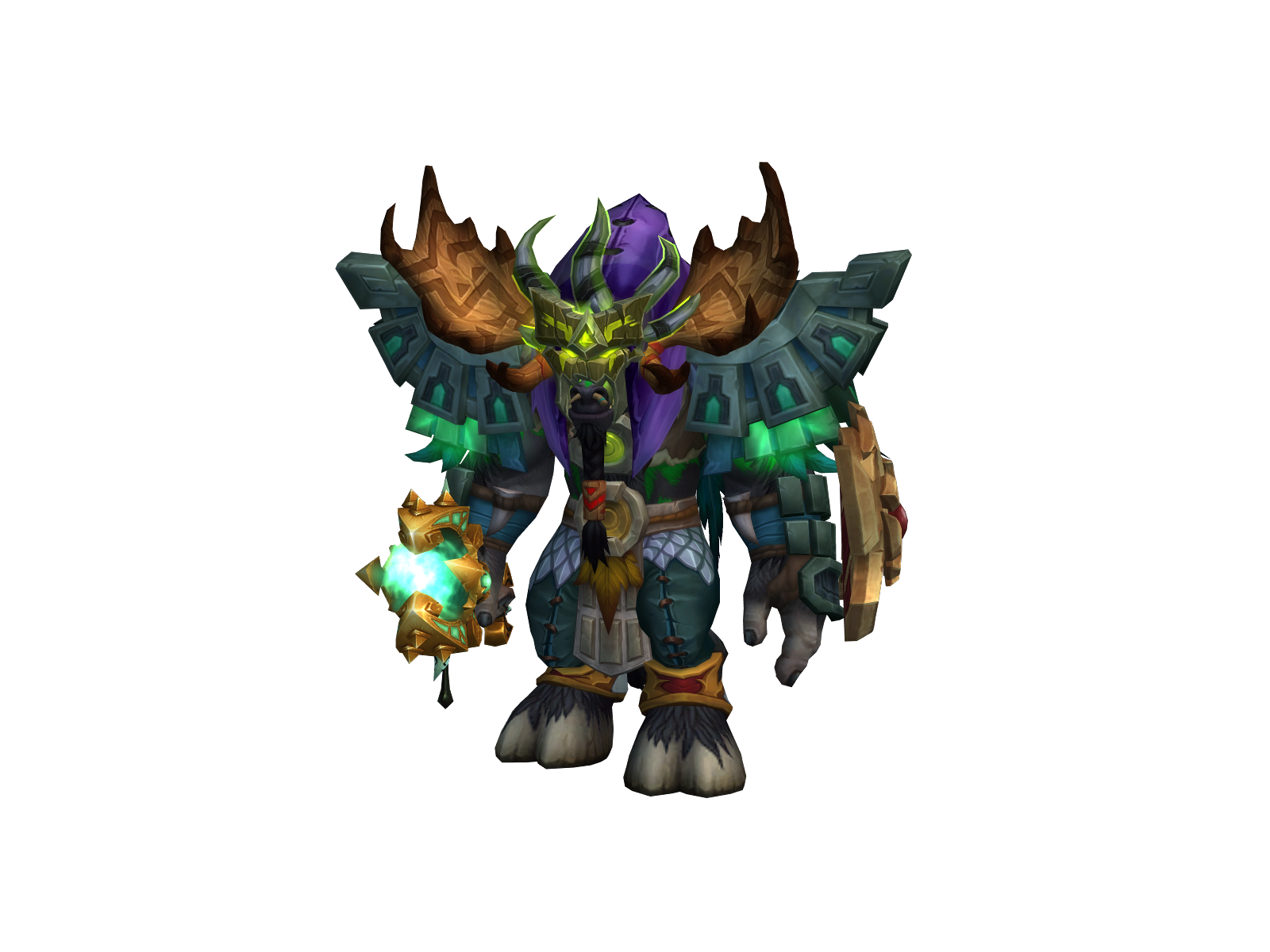 Mancuto 3D character render