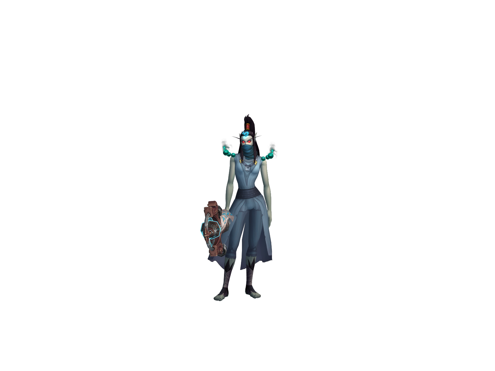 Zypheriuz 3D character render