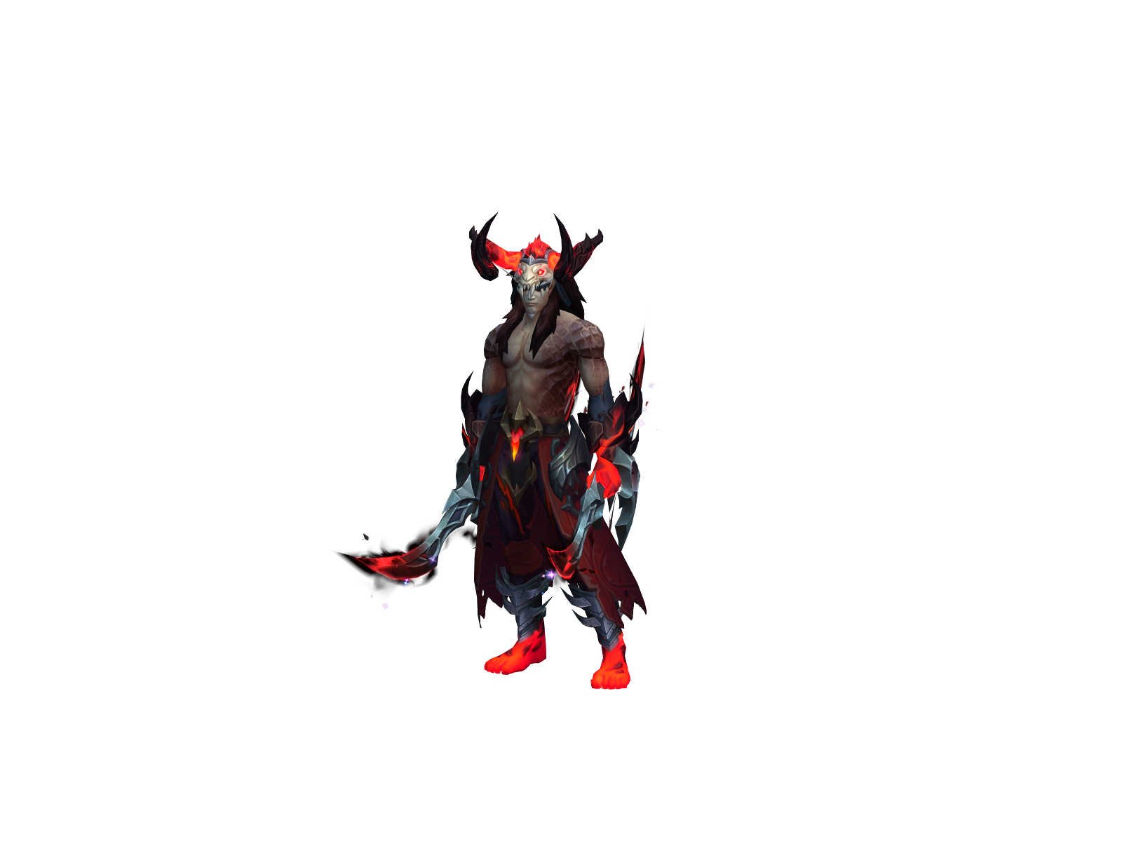 Dromak 3D character render