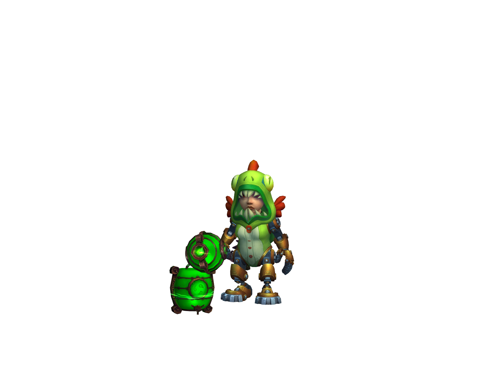Brokgpt 3D character render