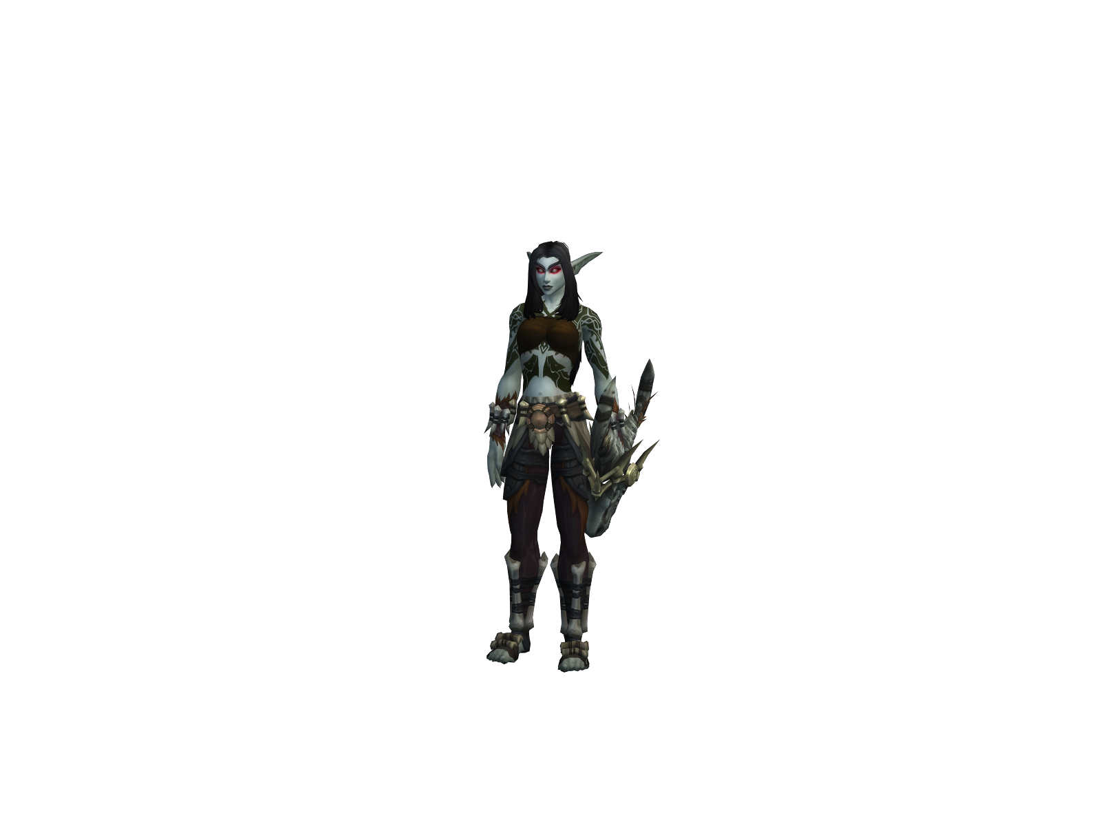 Lifelesskies 3D character render