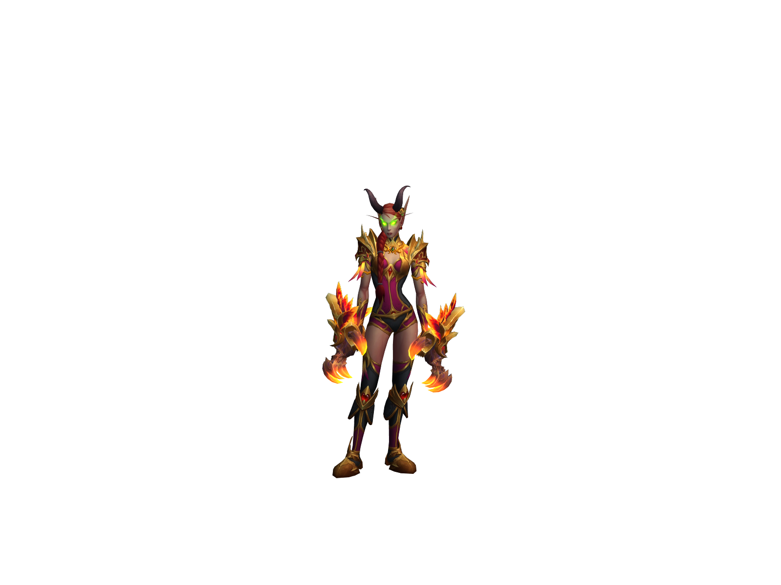 Glianna 3D character render