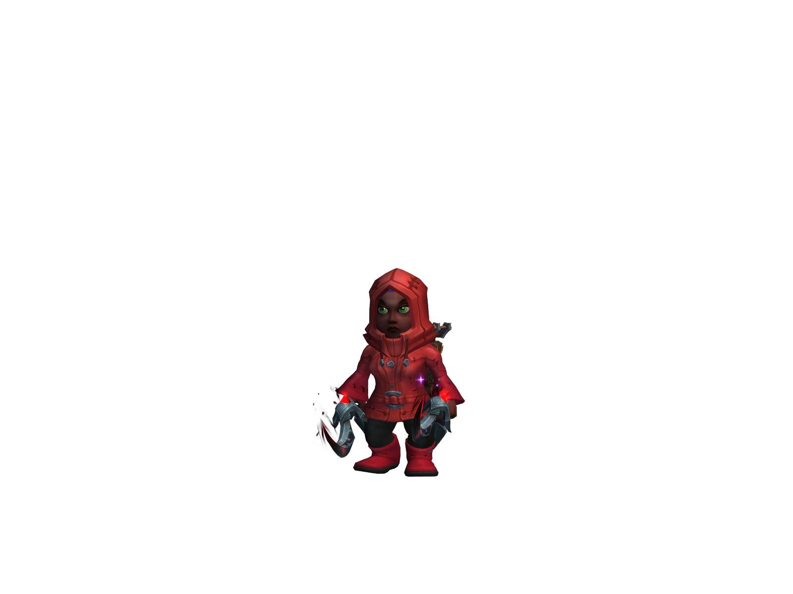 Cachoadentro 3D character render