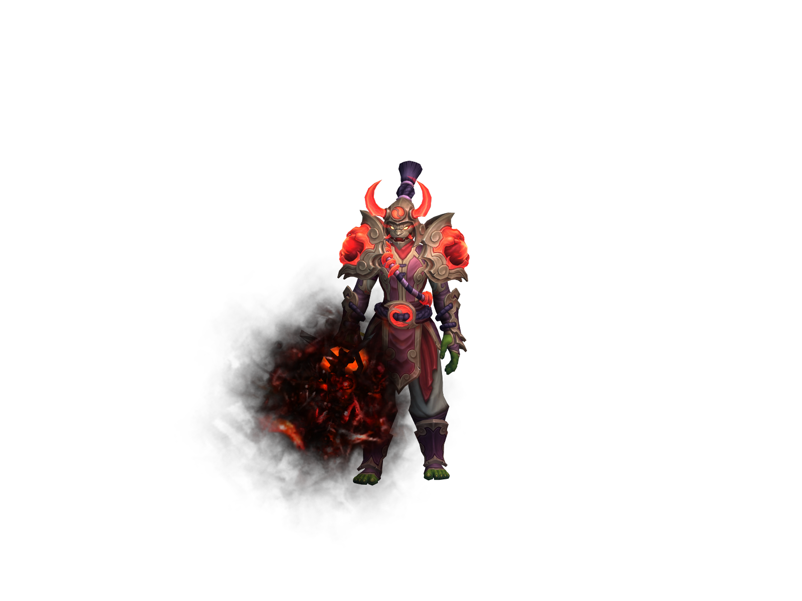 Rudolft 3D character render