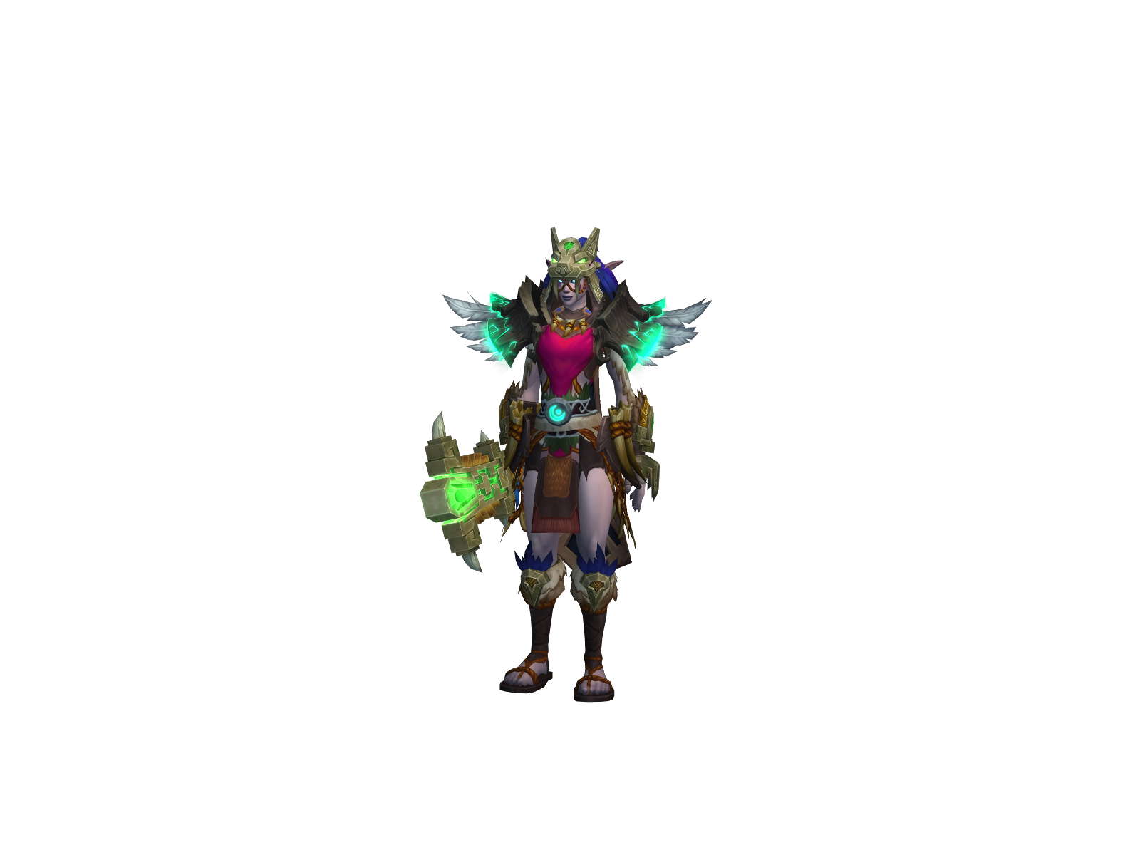 Xaviz 3D character render