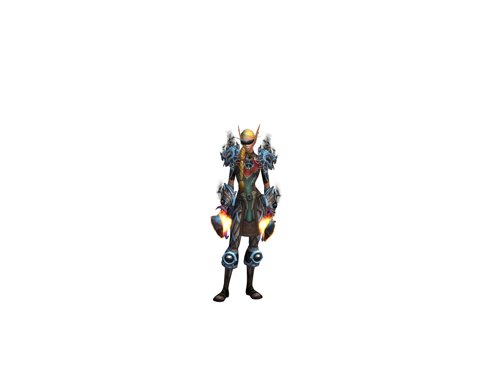 Blurkz 3D character render