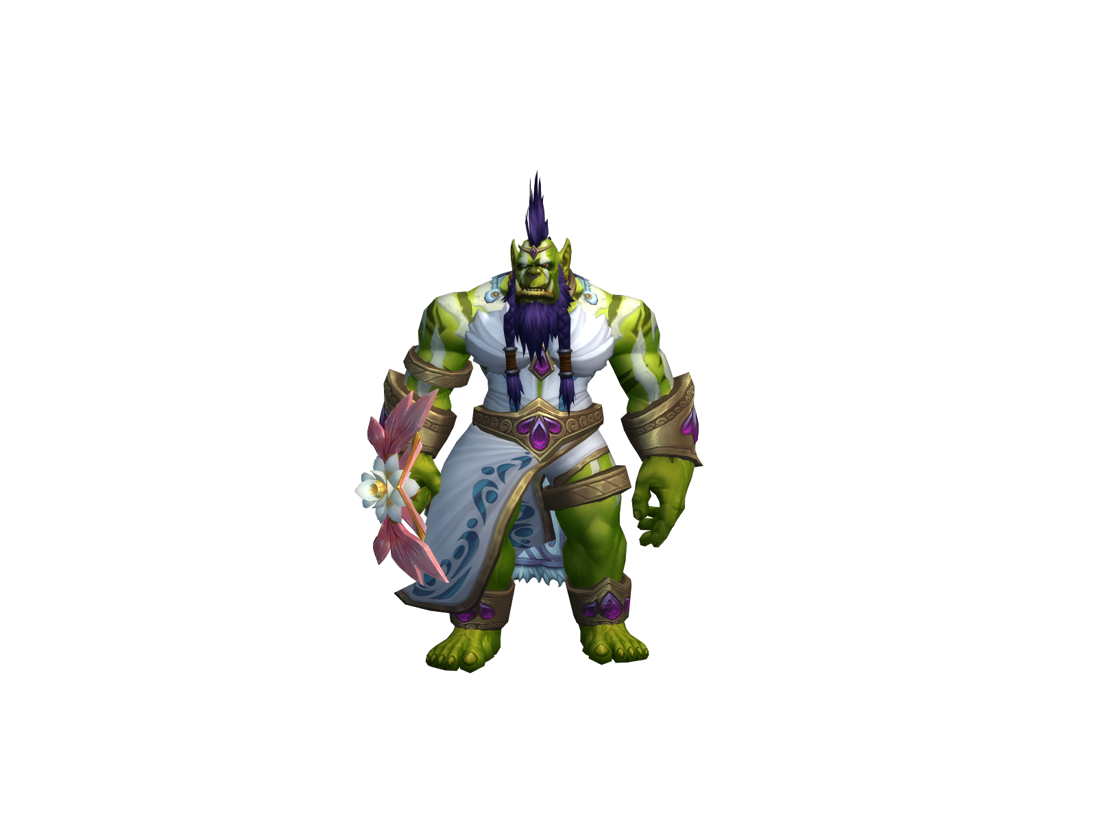Benafflic 3D character render