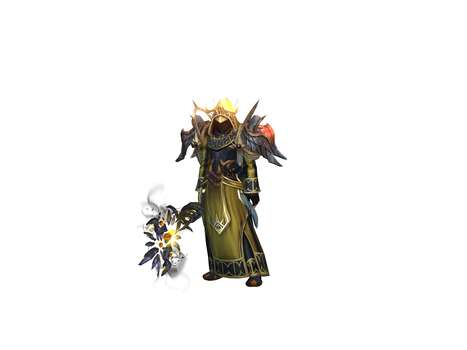 Escrall 3D character render