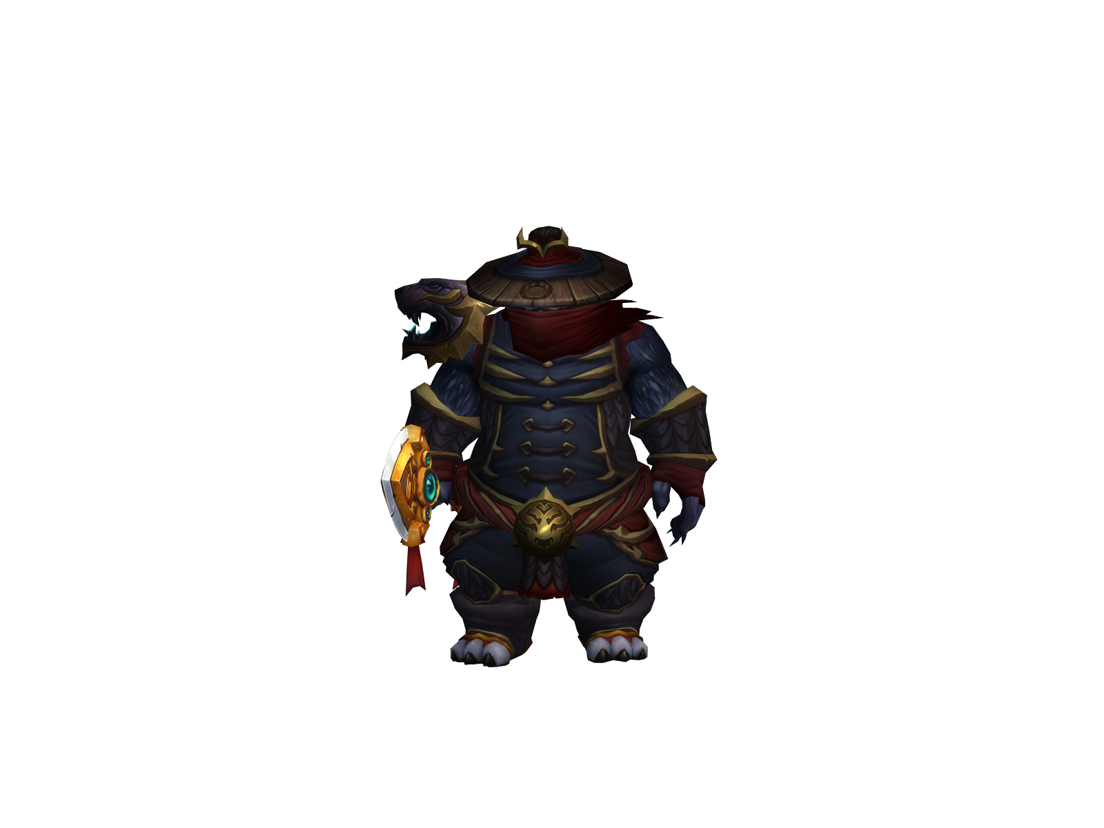 Pungpao 3D character render