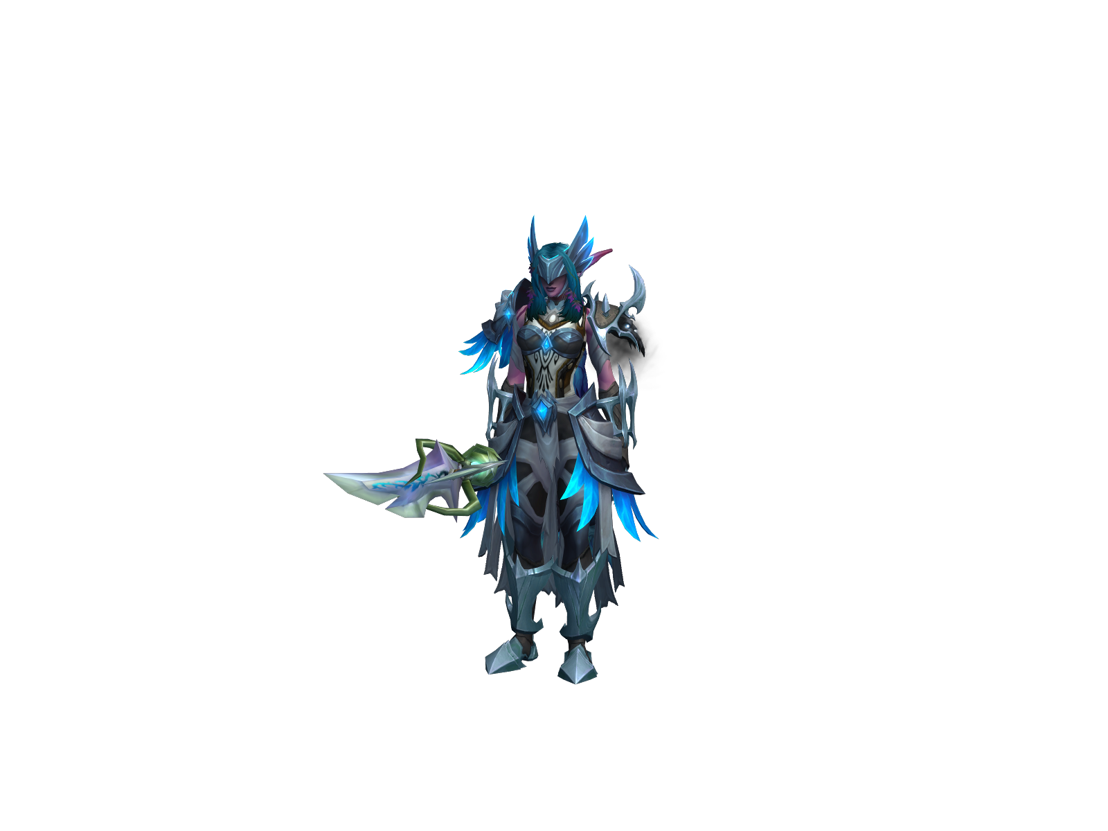 Crowyx 3D character render