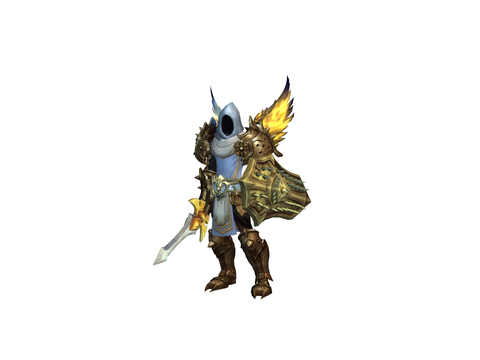 Sayks 3D character render