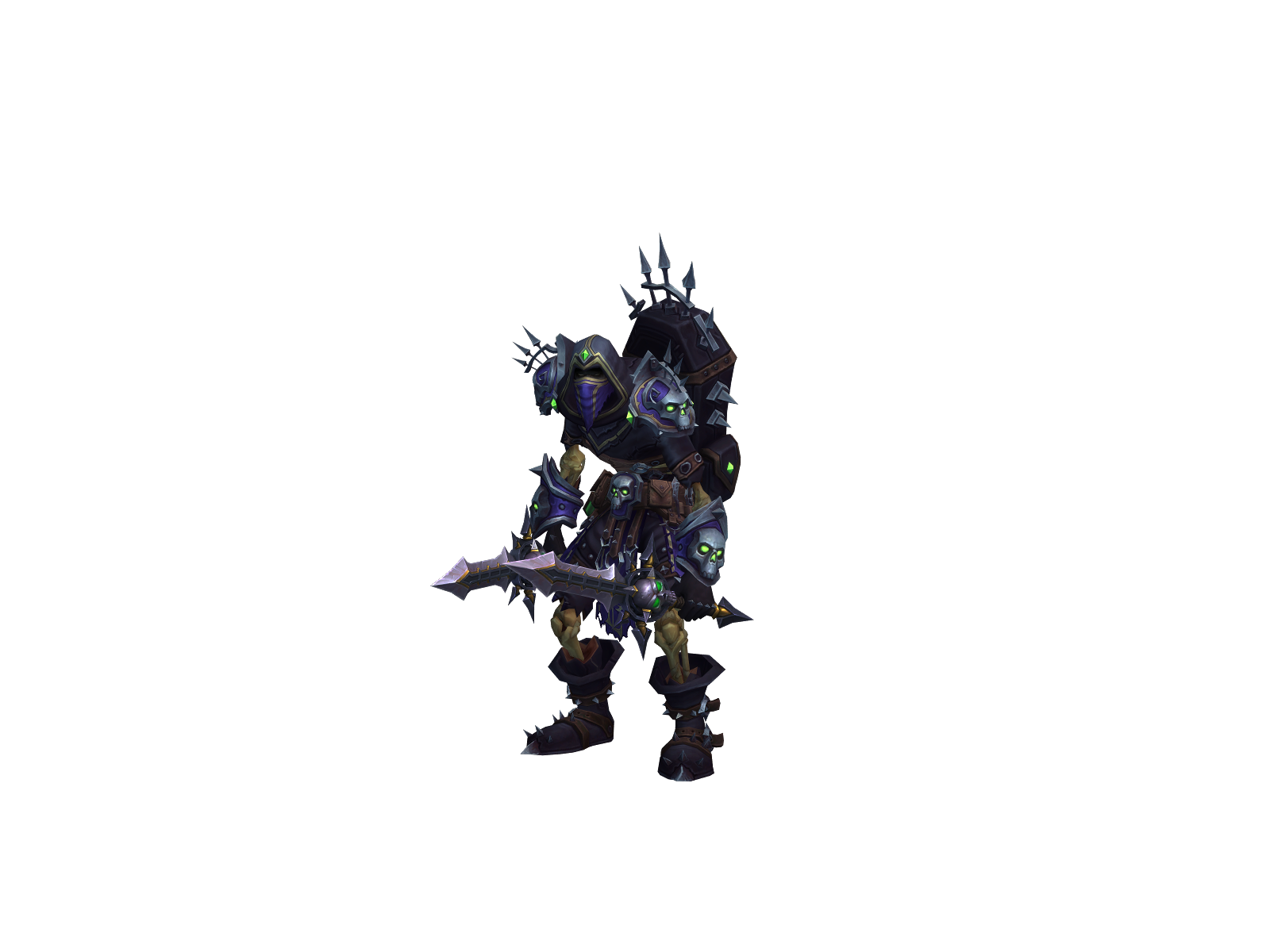 Shadowmak 3D character render