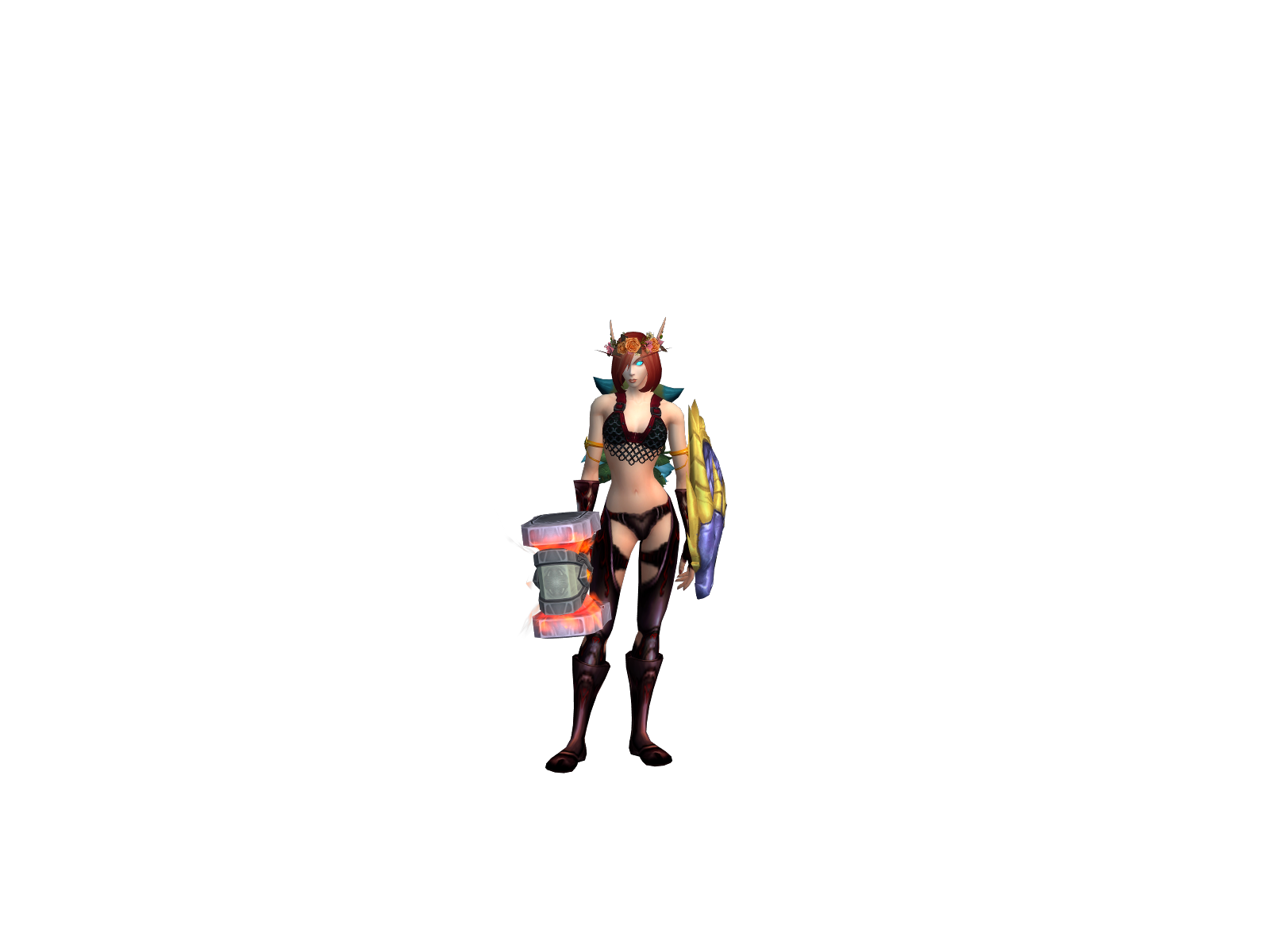 Sweetdesire 3D character render