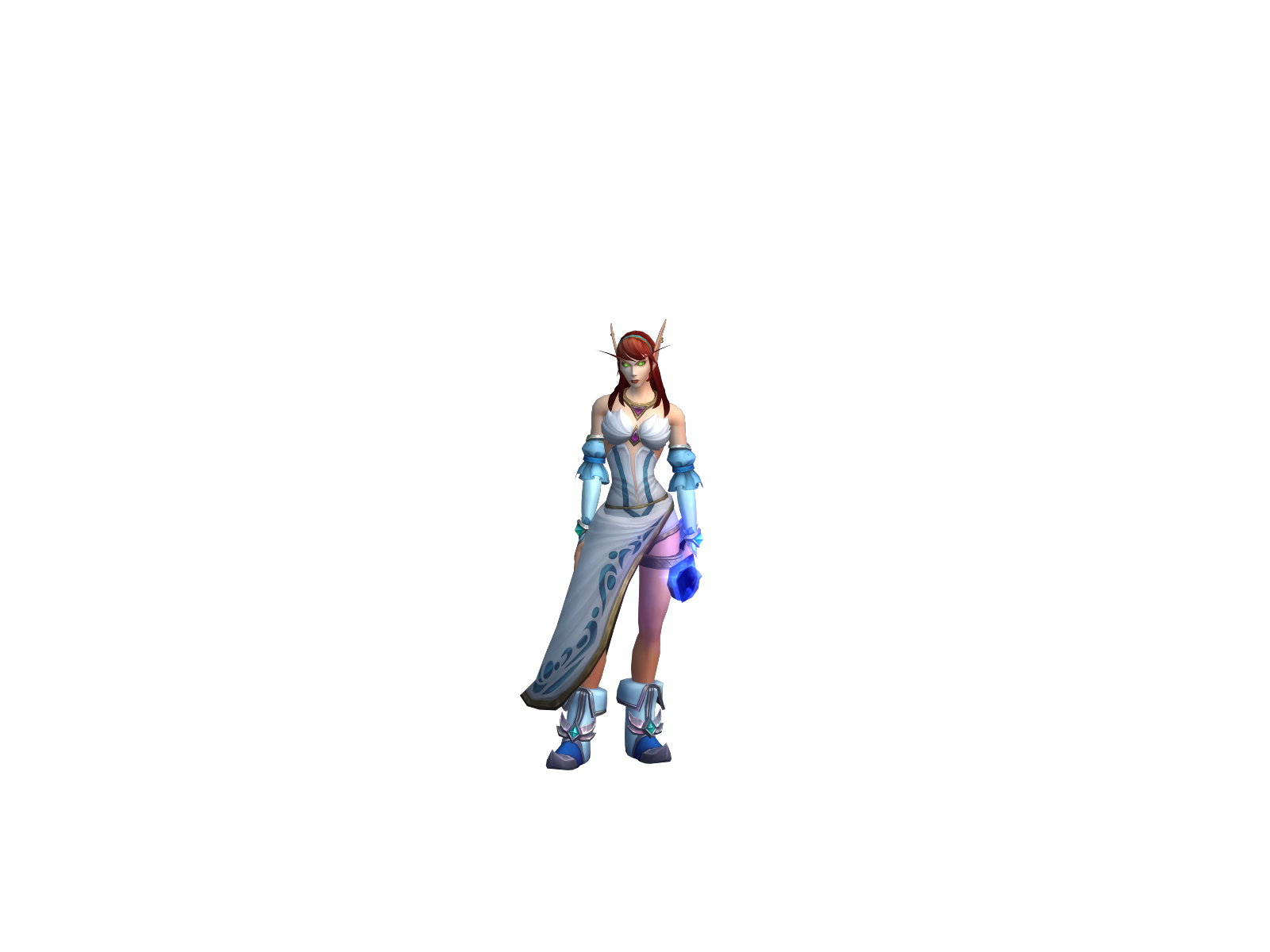 Sheeila 3D character render