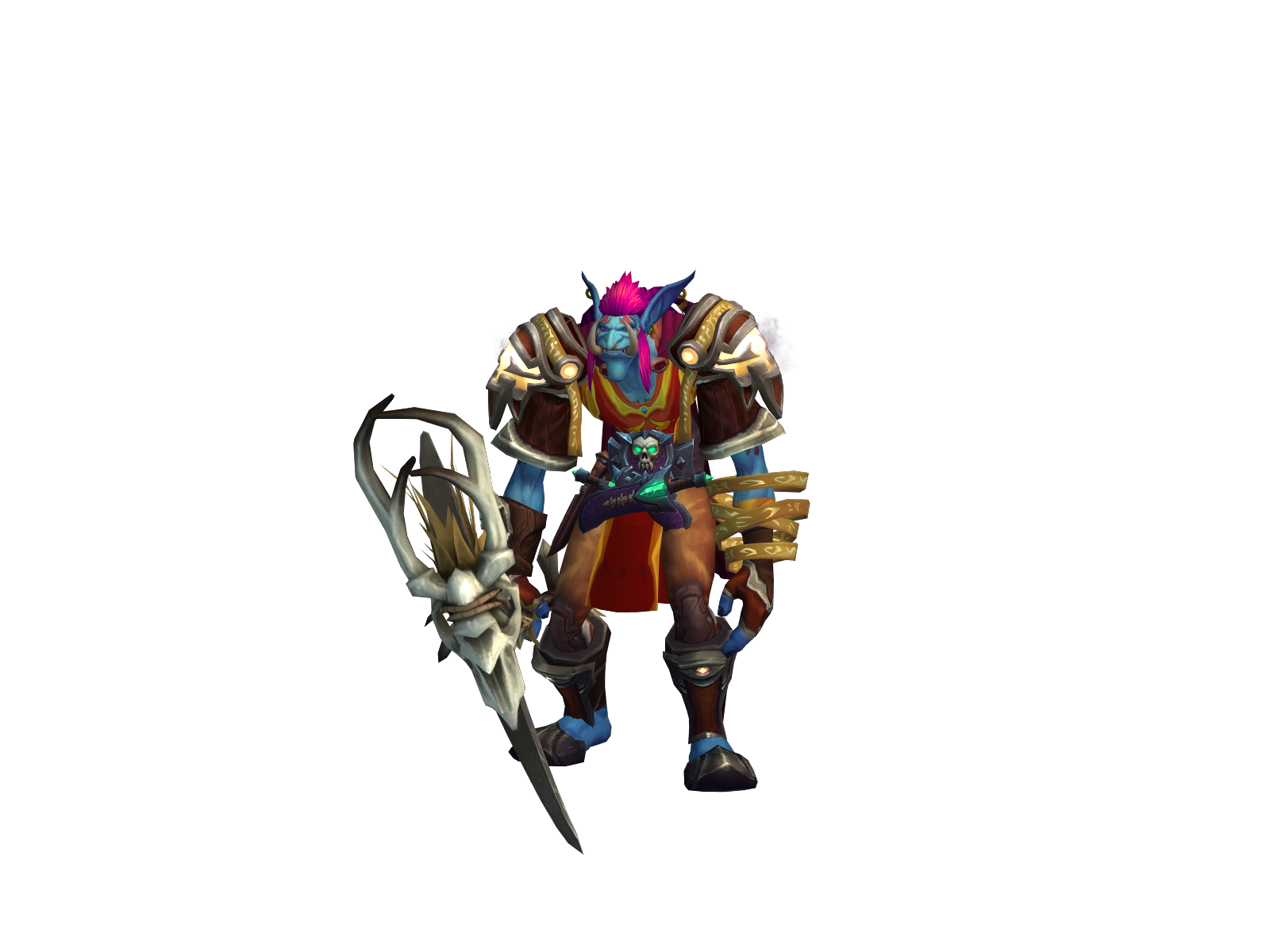 Zatman 3D character render