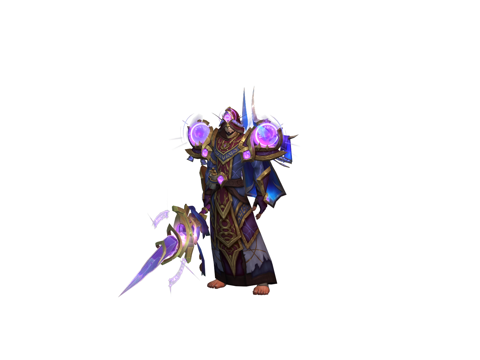 Solanthér 3D character render
