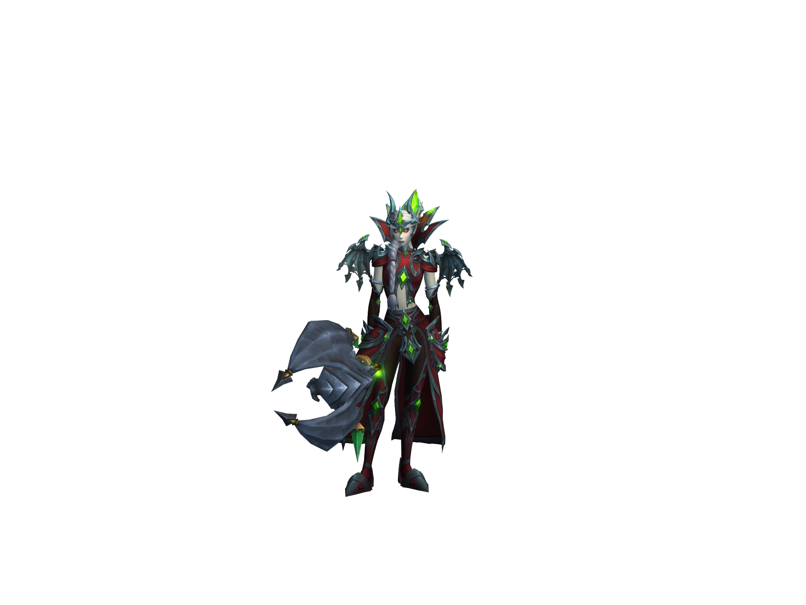 Sîgrìd 3D character render