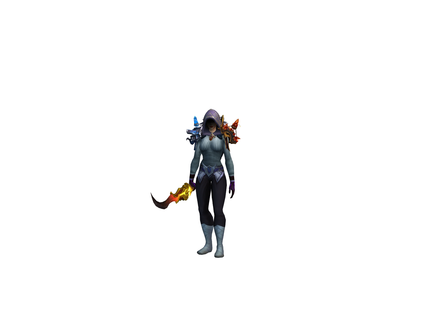 Aurorawikt 3D character render