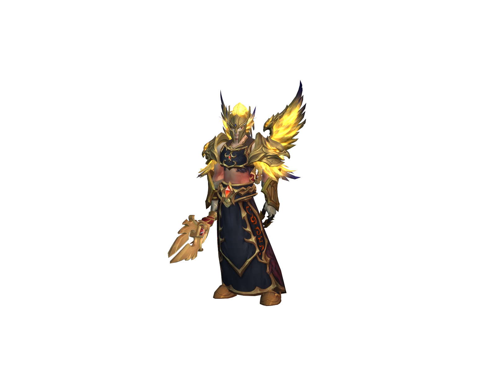 Ðrég 3D character render