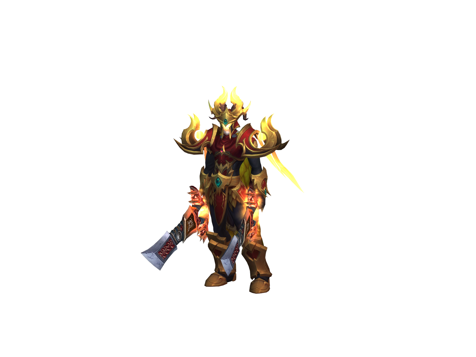 Anyei 3D character render
