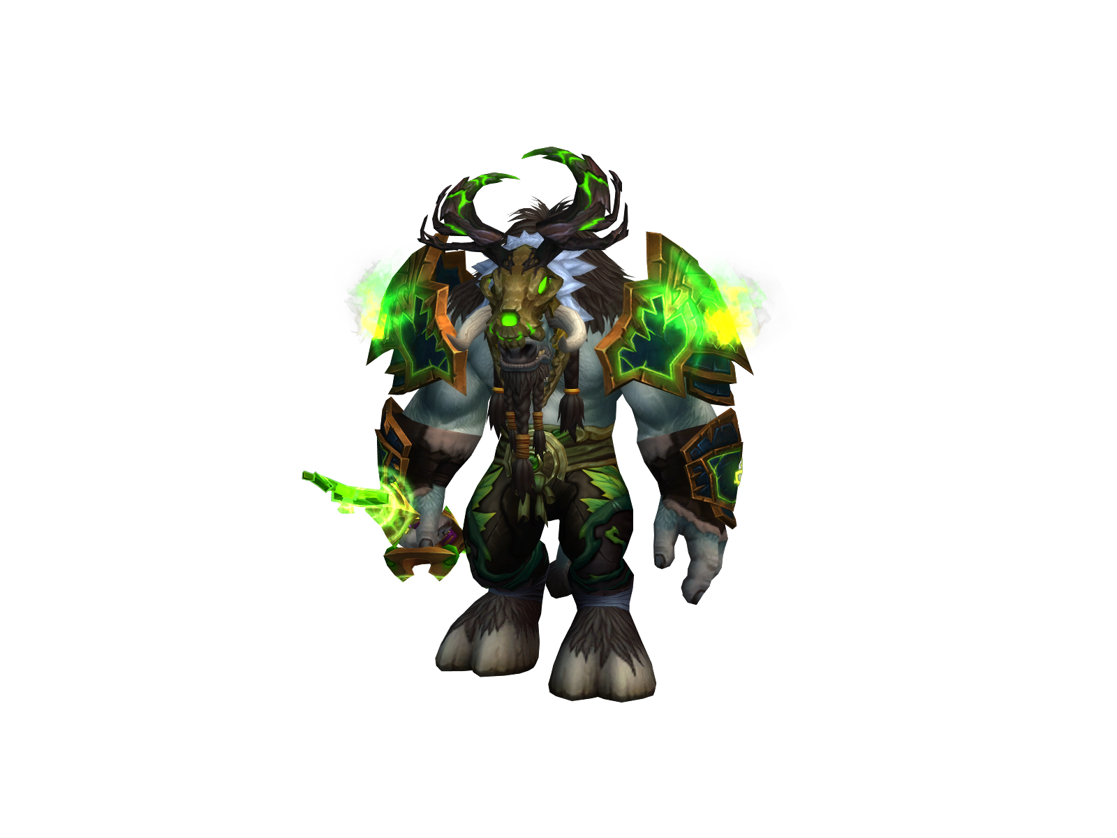 Tulk 3D character render