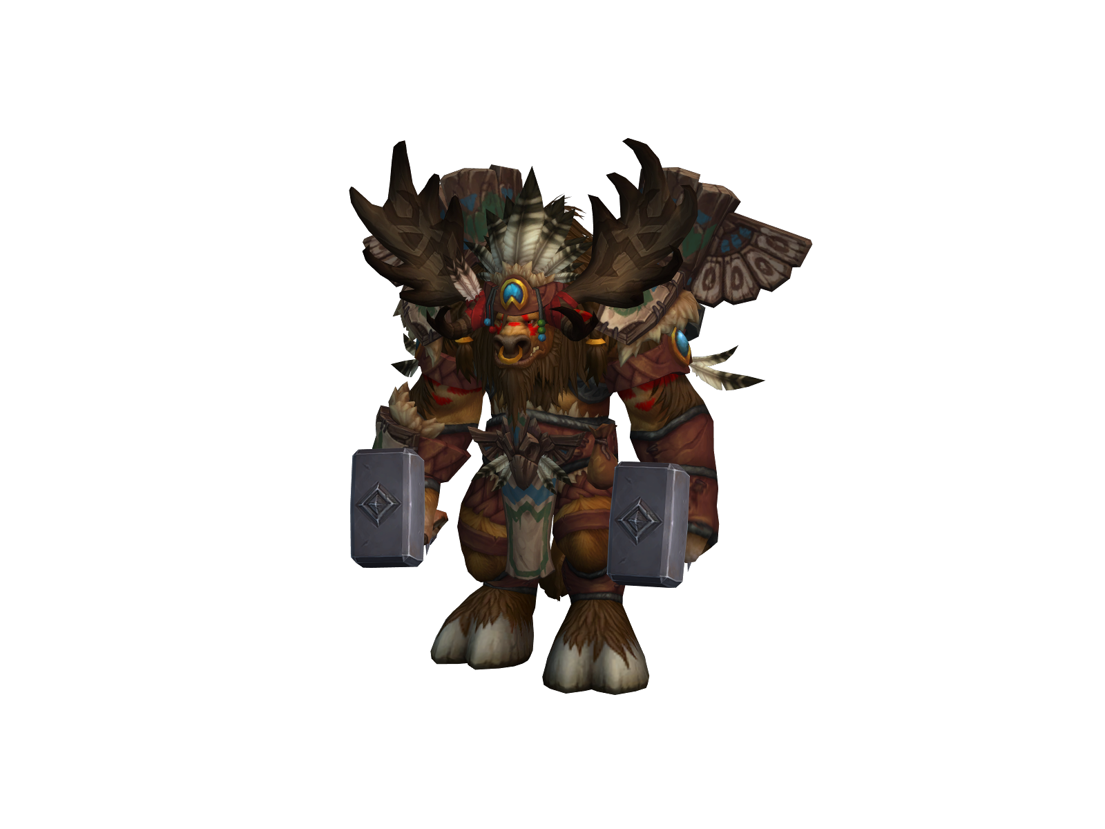Armandhorn 3D character render