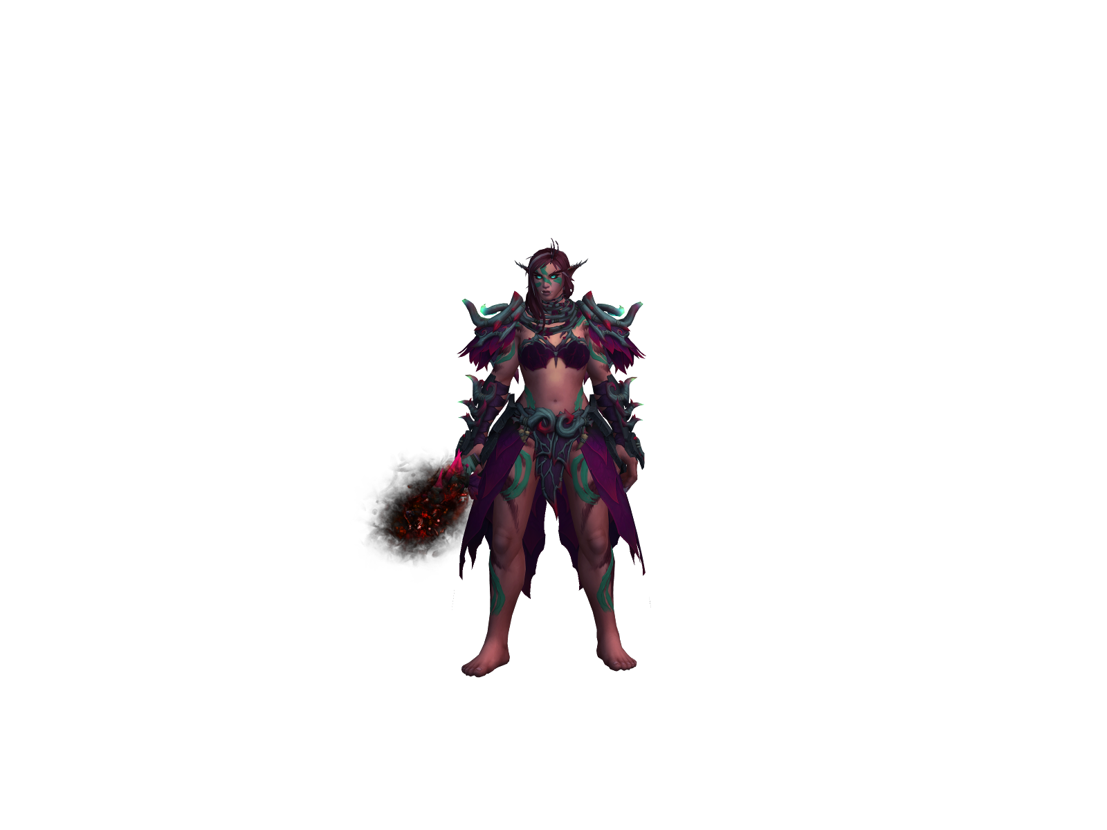 Alemiaw 3D character render