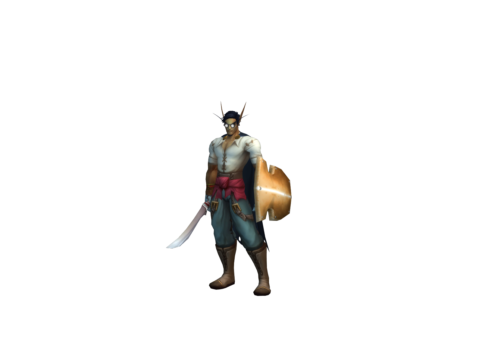 Lücki 3D character render