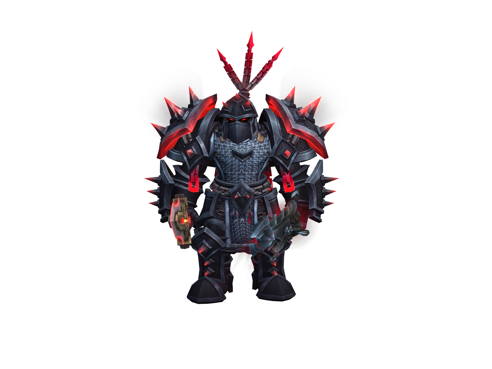 Vondrack 3D character render