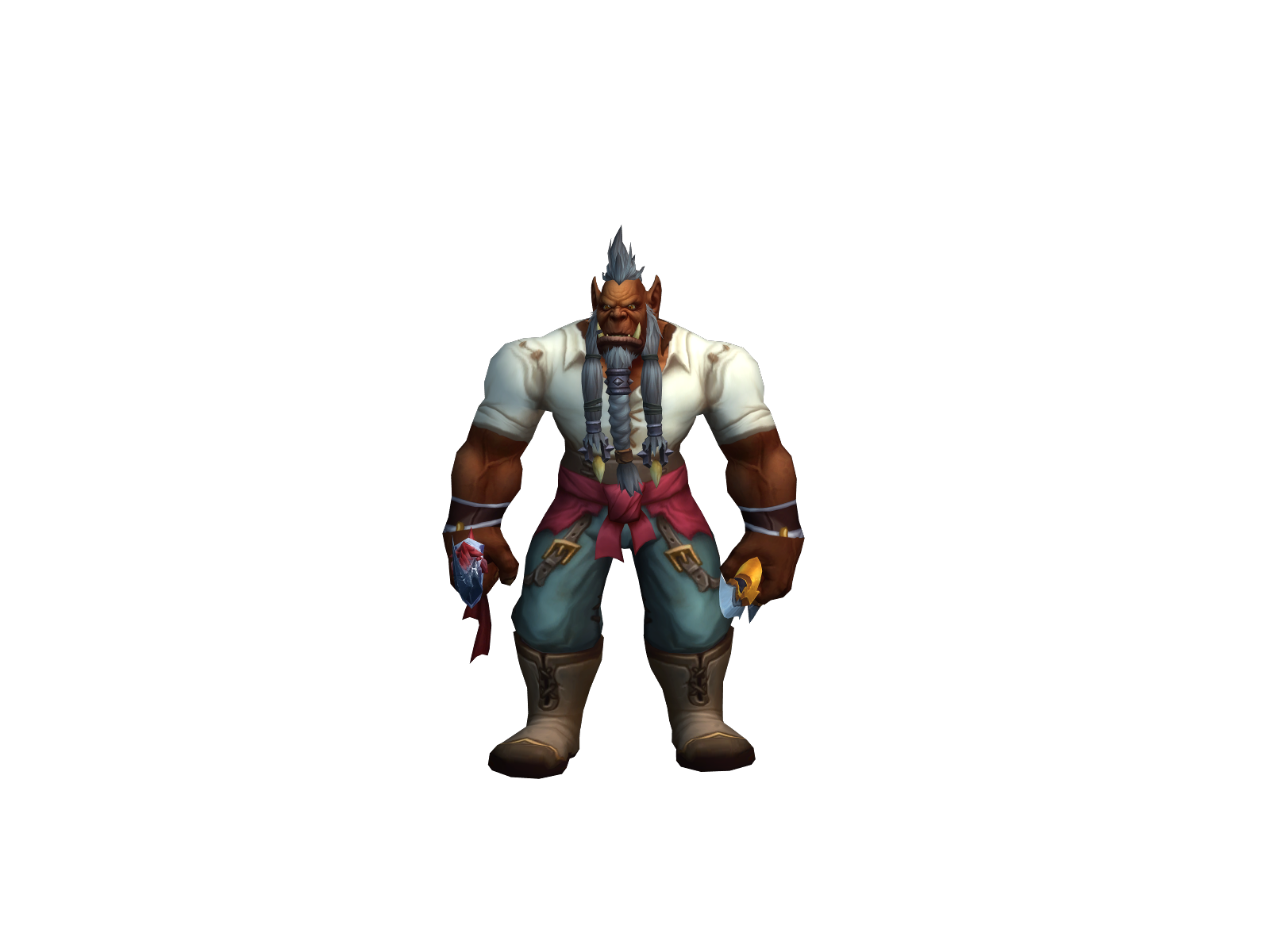 Supernapa 3D character render